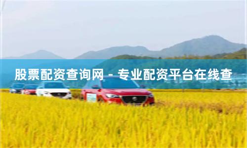 股票配资查询网 - 专业配资平台在线查